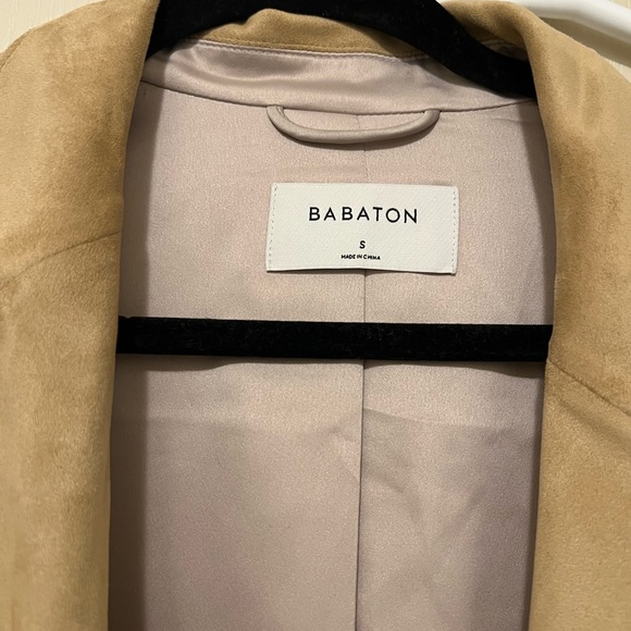 Babaton Camel Mid Coat - Picture 4 of 5